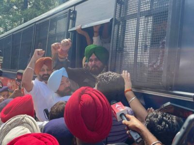 To protest Lakhimpur violence, Punjab Cong gives infighting a break