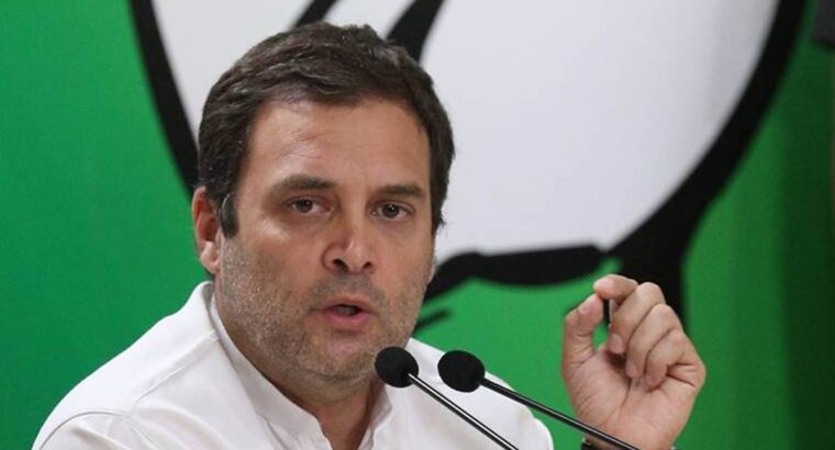 Rahul Gandhi targets Centre over ‘no farm death records’ statement