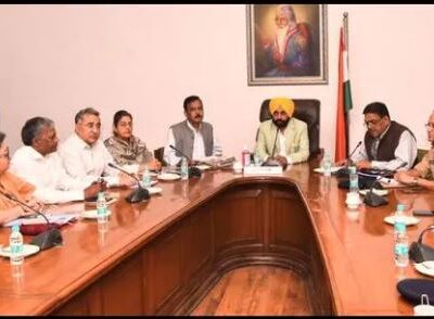 Work as team to make Punjab frontrunner: Mann to officials