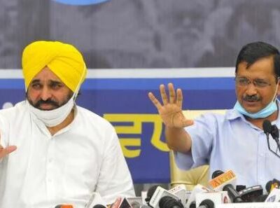 Bhagwant Mann, Kejriwal meet on AAP’s ‘free electricity’ for Punjab poll pledge