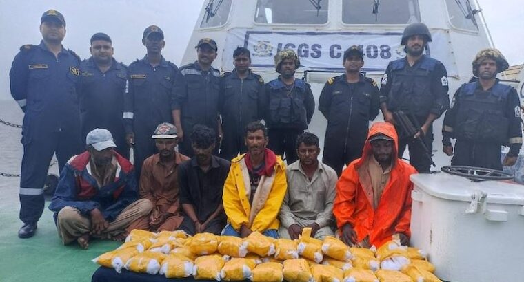 Rs 200 crore drugs on Pak boat caught near Gujarat coast, were ordered from Punjab jail