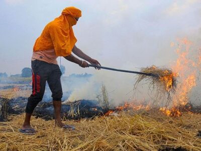 Human Rights Body Seek Detailed Report From Punjab On Stubble Burning