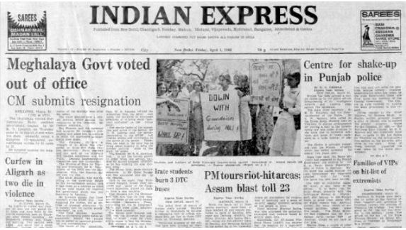 April 1, 1983, Forty Years Ago: Voted out